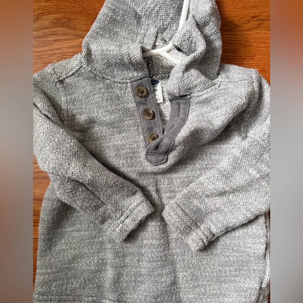 Old Navy Gray beach hoodie